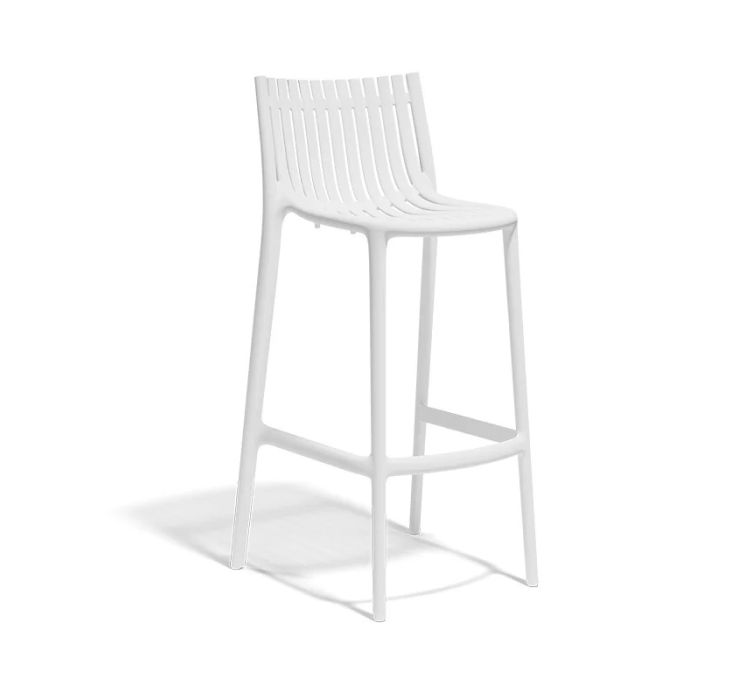 Барний стілець IBIZA WHITE1